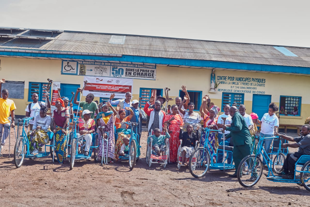 ADED renforce la mobilité des personnes handicapées à Goma
