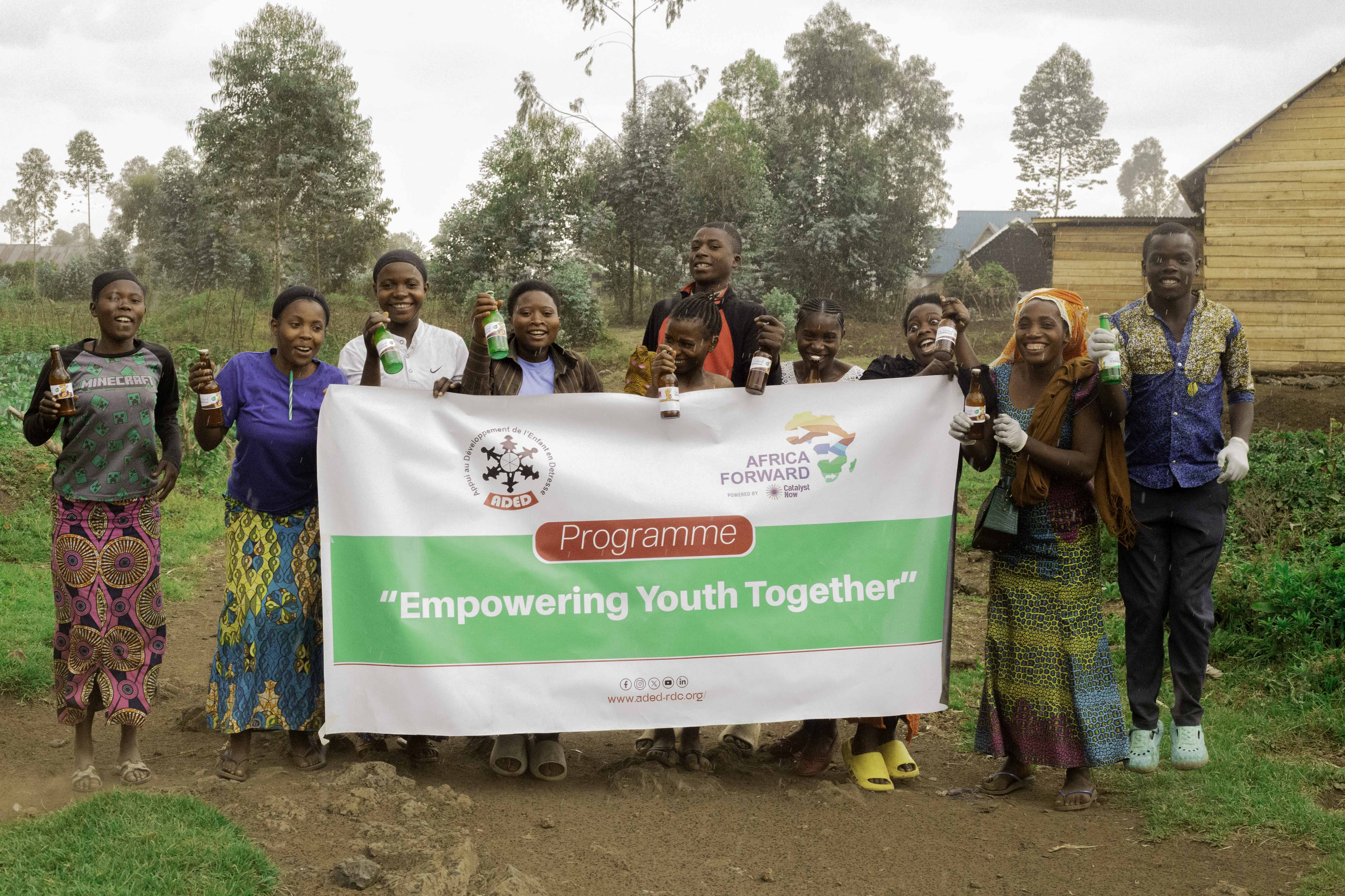 ADED and AFRICAFORWARD Strengthen Youth Economic Empowerment in Kibumba Through Agricultural Product Processing