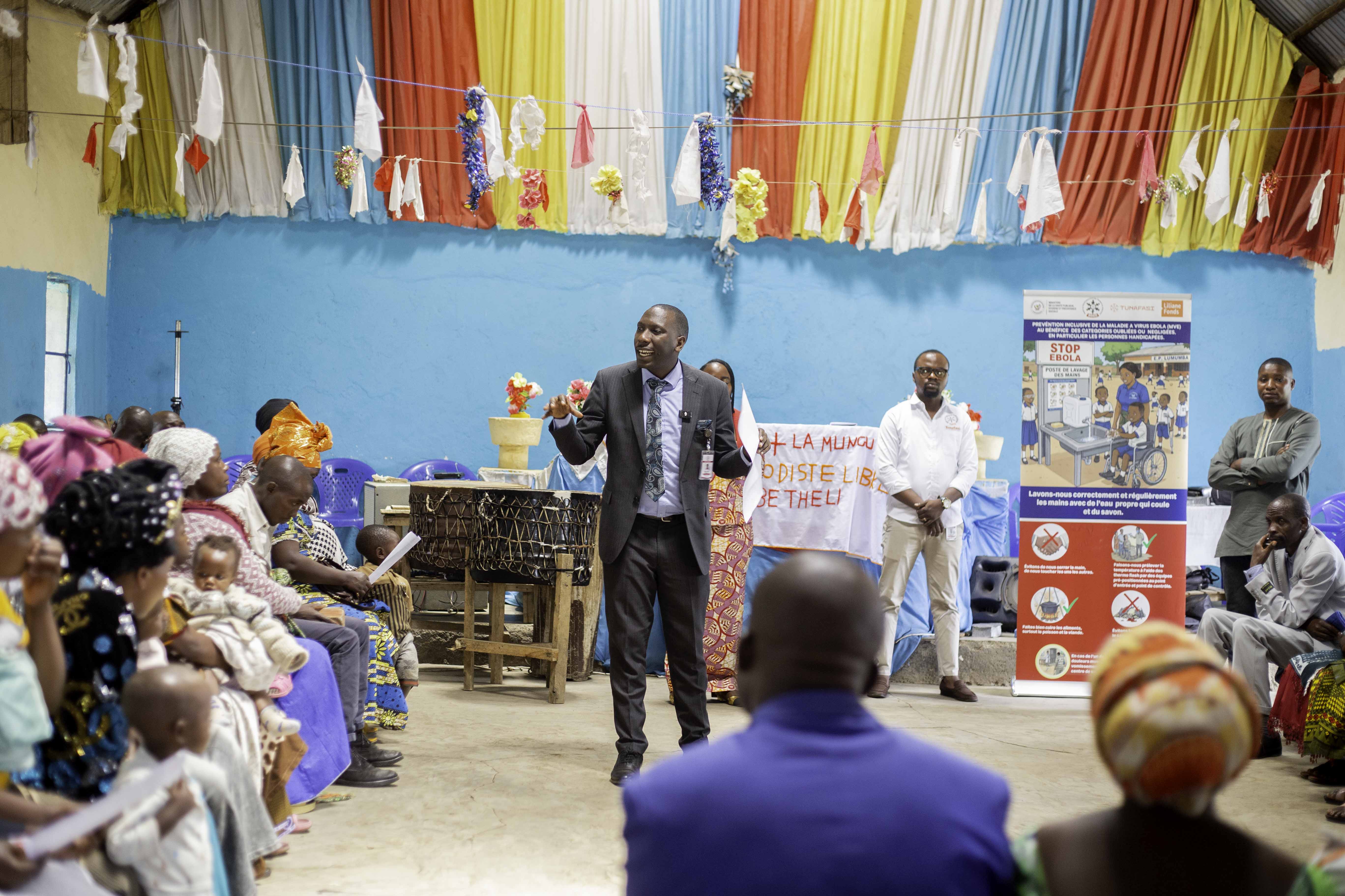 ADED strengthens preventive and inclusive awareness-raising on Ebola Virus Disease in Nyiragongo